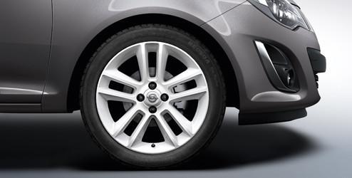 Lichtmetalen Velg, 5-Dubbelspaaks, 17-Inch, Casablanca White OPEL - 13345168