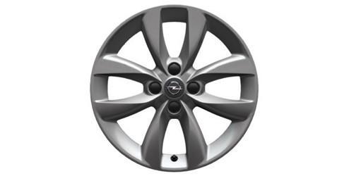 Lichtmetalen Velg "Horns", 16-Inch, Silver OPEL - 13356212