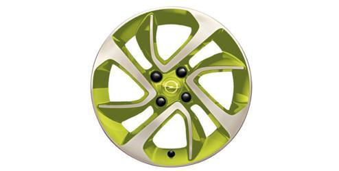 Lichtmetalen Velg "Boomerang", 16-Inch, Diamantgeslepen, Greenspotting OPEL - 13369306