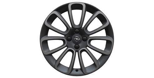 Lichtmetalen Velg "Roulette", 17-Inch, Diamantgeslepen, Technical Grey OPEL - 13369310