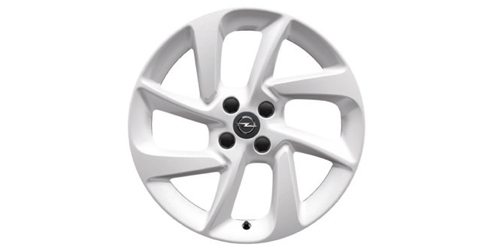 Lichtmetalen Velg "Hurricane", 17-Inch, White My Fire OPEL - 13369317