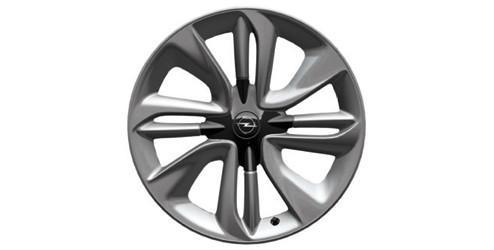 Lichtmetalen Velg "Swiss Blade", 17-Inch, Silver OPEL - 13369318