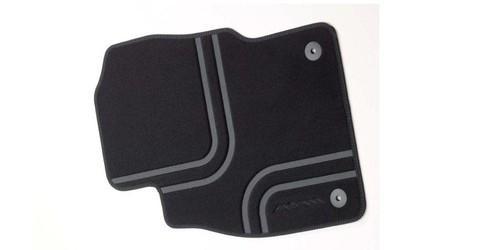 Tapis de sol, Velours, Jet Black  - Zébrures OPEL - 13377340