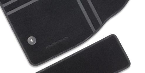 RHD - Tapis de sol, velours - design « Stripes » OPEL - 13377341