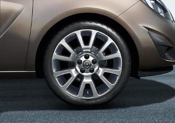 Llanta De Aleación De 18 Pulgadas Con Diseño De 6 Radios En Forma De V, Bi-Color OPEL - 13423054