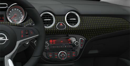 Interieurdecoratie "Yellow Universe" OPEL - 13427094