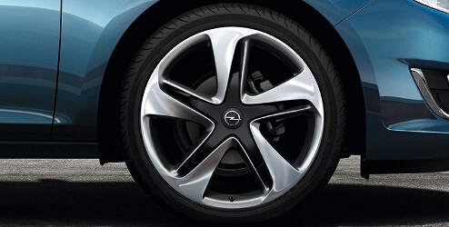 Lichtmetalen Velg, 5-Dubbelspaaks, 19-Inch, Silver OPEL - 13445440