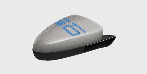 Coques de rétroviseurs extérieurs, design « Number01 » - Let it Blue OPEL - 13445832