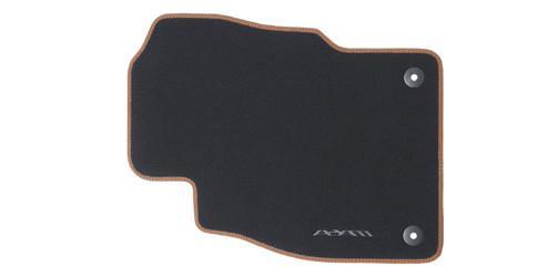 Automatten, Velours - Black Met Randversteviging In Brandy OPEL - 13459711