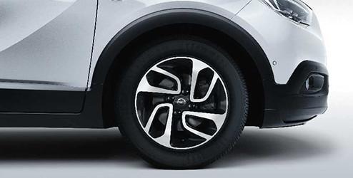 Lichtmetalen Velg, 4-Dubbelspaaks, 16-Inch, Black OPEL - 13469365