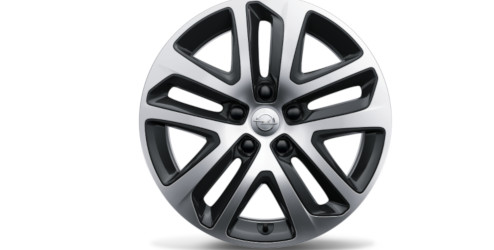 Design Steel Wheel Cover 17 Inch, Bi-Color OPEL - 13472459