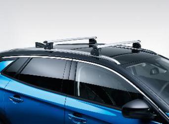 Barres de toit aluminium pour véhicules avec rails de toit OPEL - 13474370