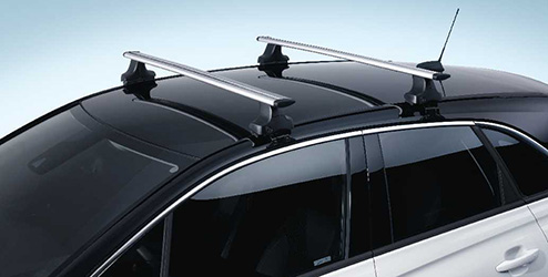Barres de toit aluminium pour véhicules sans rails de toit OPEL - 13474372