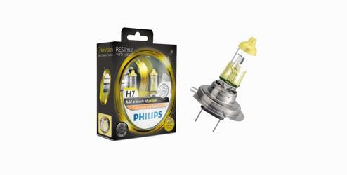 Philips Colorvision, H7 - Set Halogeenlampen, Yellow OPEL - 13475988