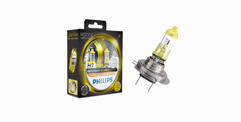 Philips Colorvision, H7 - Set Halogeenlampen, Yellow OPEL - 1662446580