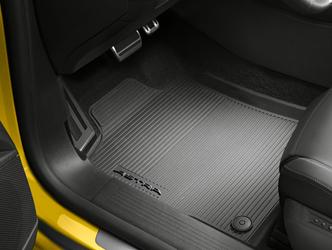 Mattenset Rubber, Voorgevormd - Voor En Achter OPEL - 1674712580
