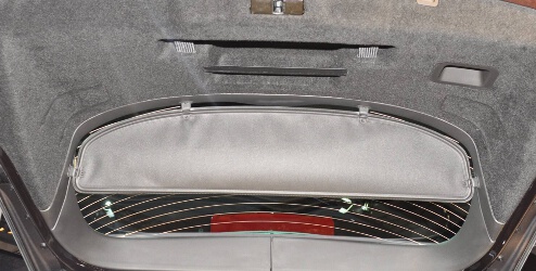 Afdekscherm Voor De Bagageruimte, Zwart OPEL - 20940583
