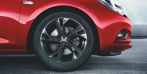 17-Inch Lichtmetalen Velg,, 5-Dubbelspaaks, Black OPEL - 39186537