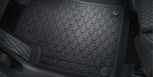 Tapis de sol voiture pour Opel Crossland X à partir du 03/2017