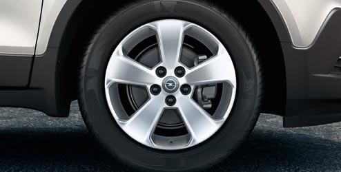 Lichtmetalen Velg, 5-Spaaks, 17-Inch OPEL - 42444295