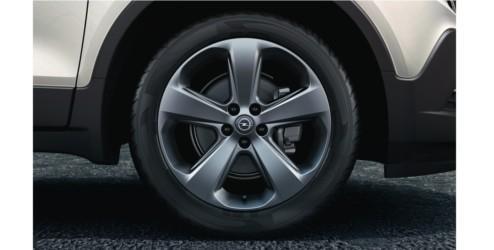 Lichtmetalen Velg, 5-Spaaks, 18-Inch, Midnight Silver OPEL - 95181596