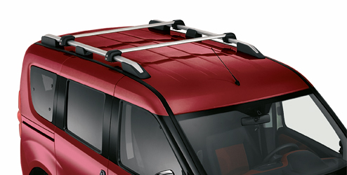 Barres de toit aluminium pour véhicules avec rails de toit OPEL - 95599107