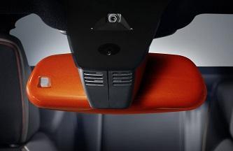 Binnenspiegelkap - Oranje OPEL - 98361217Z8
