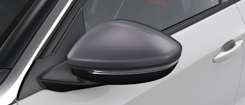 Set Van 2 Buitenspiegelkappen - Gris Orageux OPEL - 98361534XS