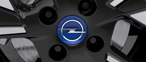Centrale Naafdop Voor Lichtmetalen Velg - Voltaic Blue OPEL - 98387470AV