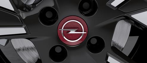 Centrale Naafdop Voor Lichtmetalen Velg - Rouge Pepperoncino OPEL - 98387470PQ