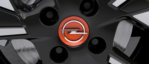 Centrale Naafdop Voor Lichtmetalen Velg - Orange Fizz OPEL - 98387470Z8