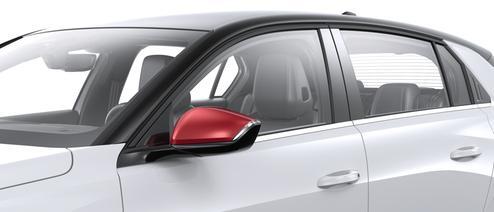 Set Van 2 Buitenspiegelkappen - Rood OPEL - 98413999PQ