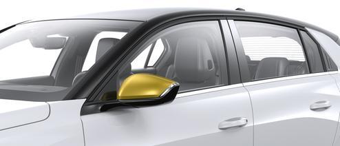 Set Van 2 Buitenspiegelkappen - Geel OPEL - 98413999RV