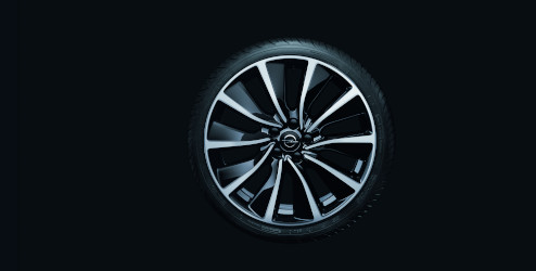 Lichtmetalen Velg, 10-Spaaks, 19-Inch, Bi-Color OPEL - YP00174580